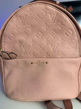 Louis Vuitton Empreinte Sorbonne Backpack (Rose Poudre)